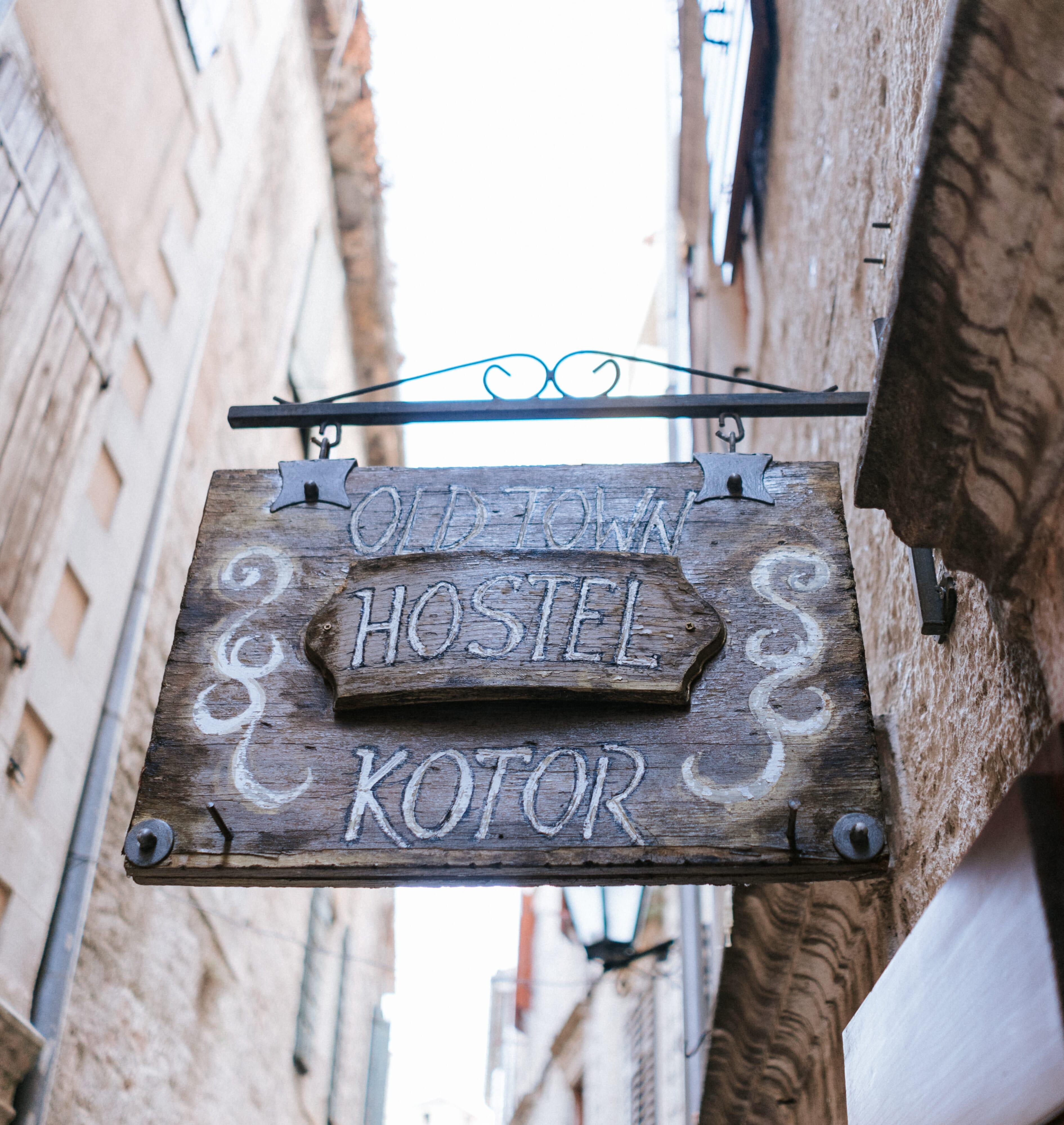 Old town hostel kotor