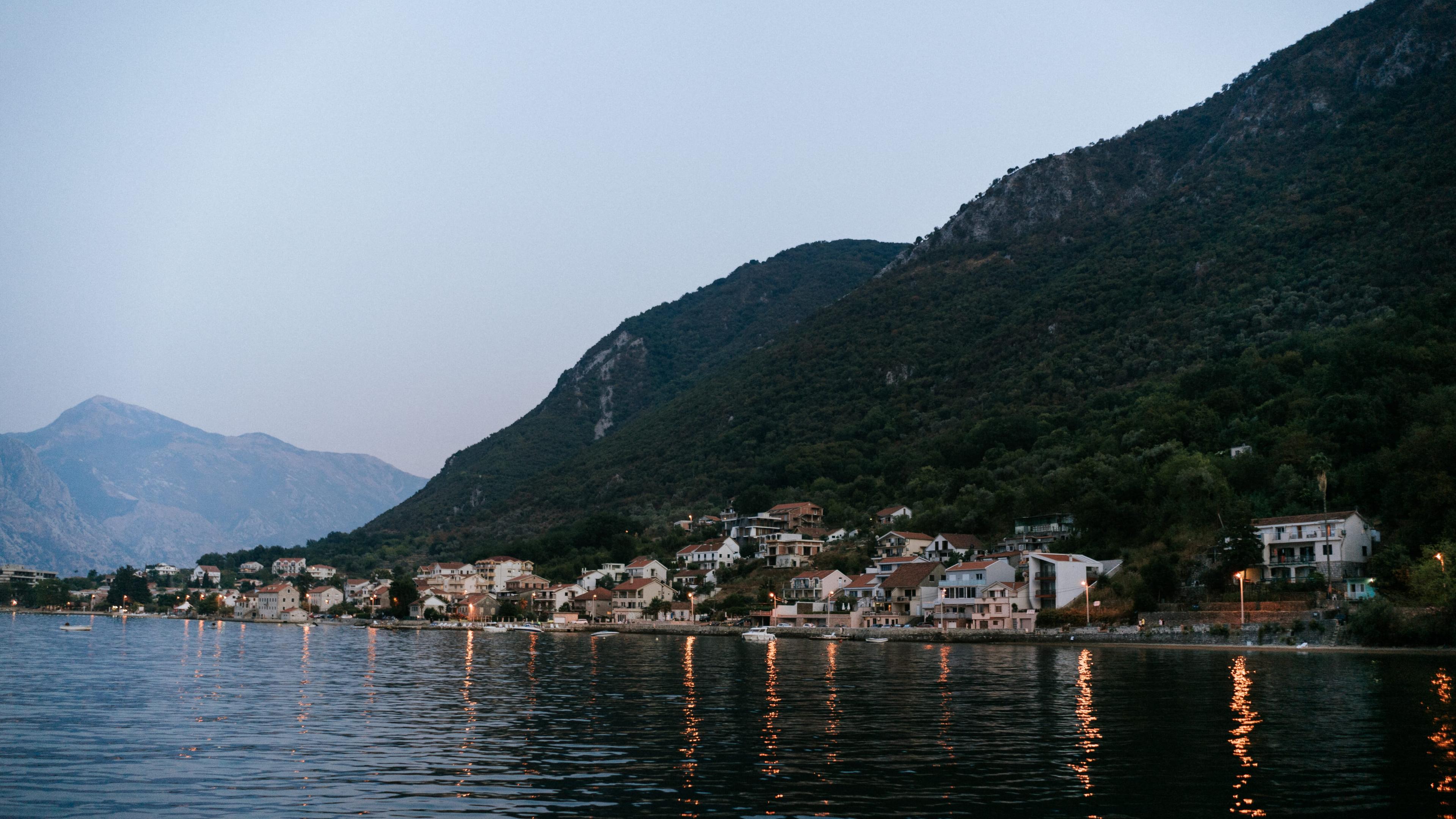 Water body bay kotor